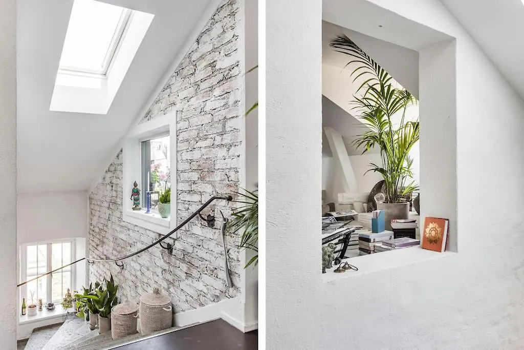 Apartman Elegant Oestermalm Loft Stockholm Svédország